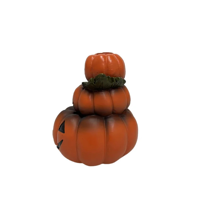 Mainstays 3 Orange Pumpkins Incense Backflow Cone Holder with Dragon’s Blood Backflow Cones | Walmart (US)