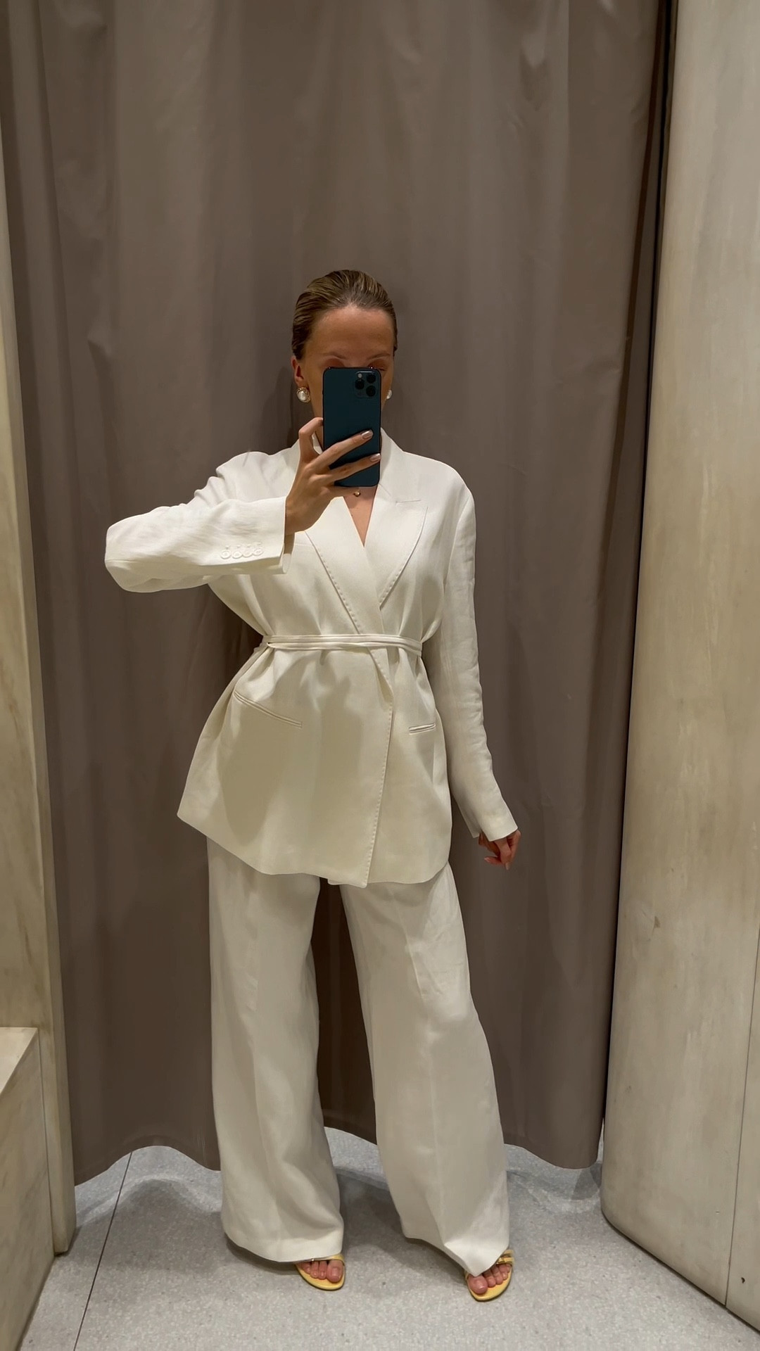 Matching sets for spring and summer 🤍 I’m wearing everything in size S except beige vest and trousers  which are size XS 🫶🏼

#LTKspring #LTKsummer