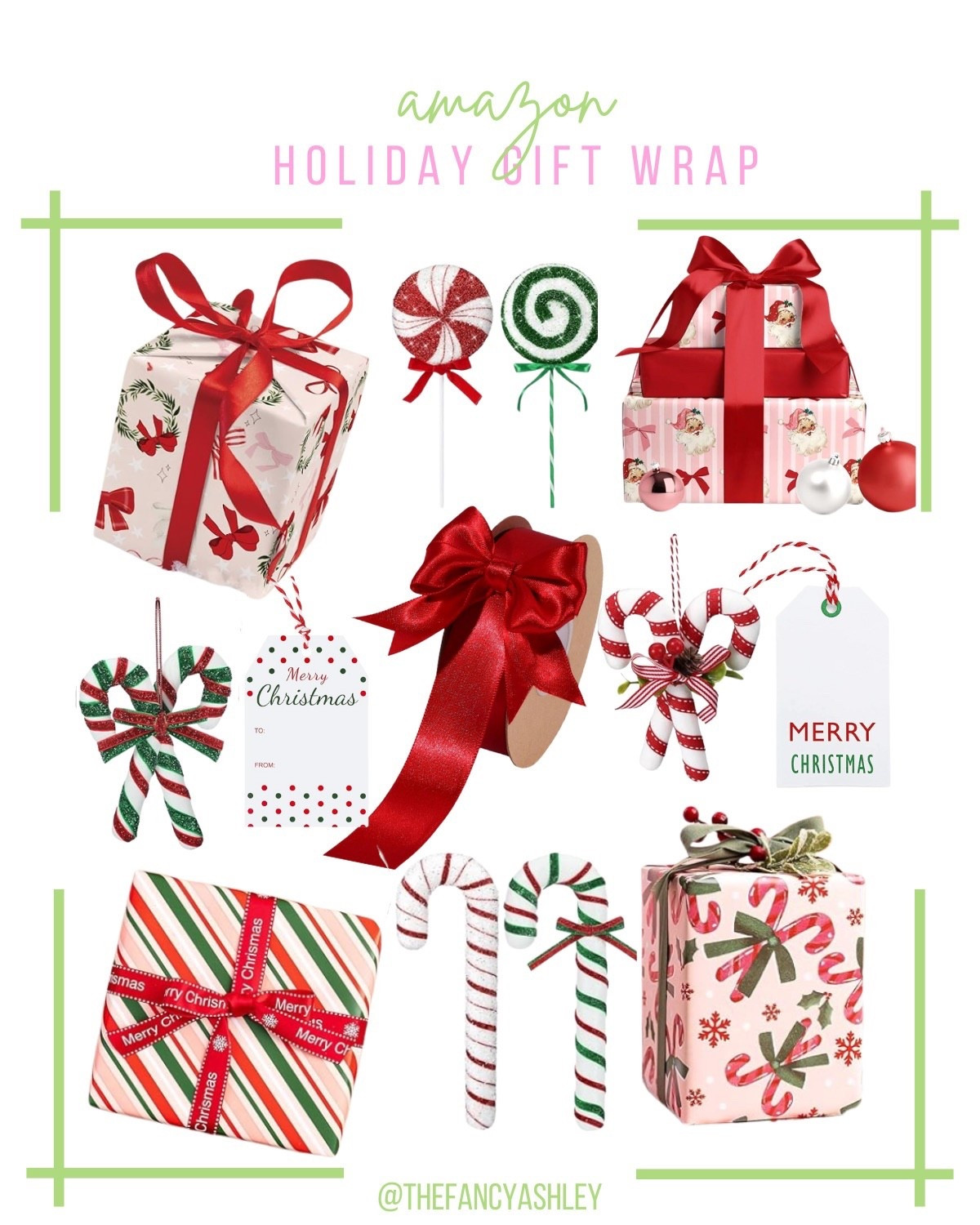 Amazon holiday gift wrap finds! Cutest holiday gift wrap that'll make all your presents look amazing this season. So many gorgeous options and patterns to choose from - love these festive finds! #AmazonFinds #GiftWrap #HolidayWrapping #ChristmasWrapping #GiftWrappingIdeas #HolidayGifts #FestiveWrapping #AmazonHoliday #PresentWrapping #ChristmasPrep

#LTKHoliday #LTKFindsUnder50 #LTKSeasonal