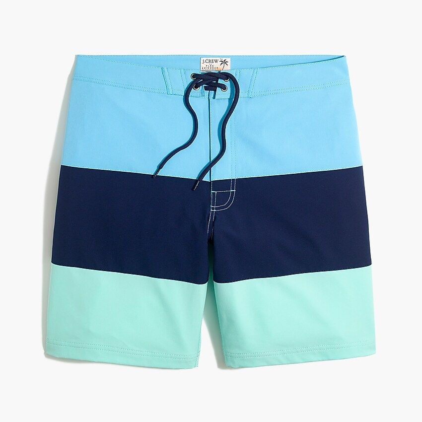 9" striped board short | J.Crew Factory