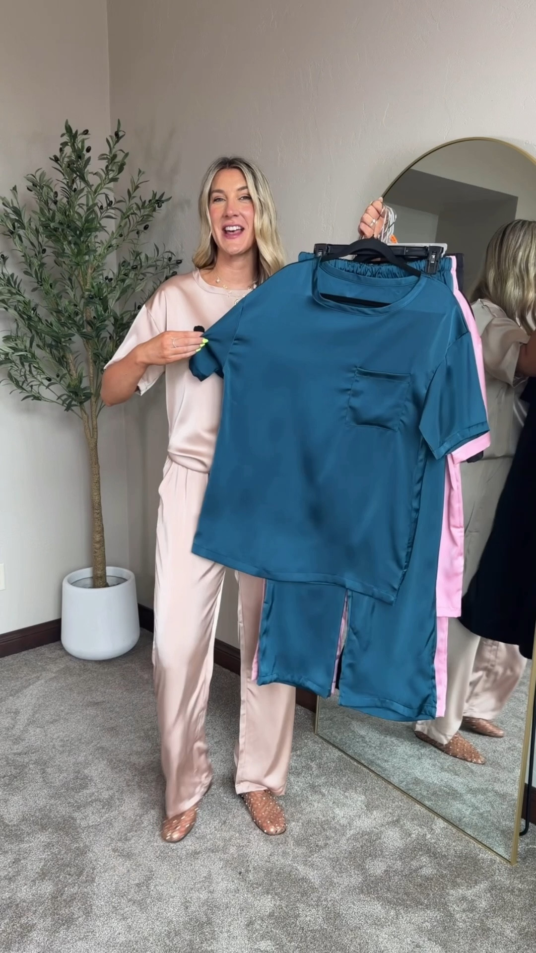 Wearing my true medium extra long in sets- true m in tops.

Tall satin pants, pajamas sets, pj sets , qmazon sets

#LTKTall #LTKSaleAlert #LTKSeasonal