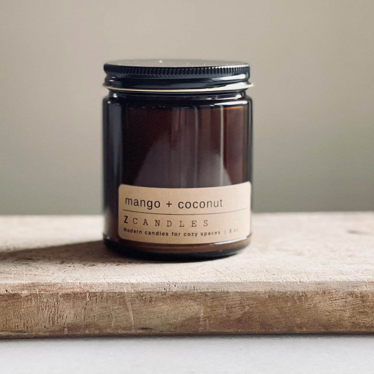 Z CANDLES 8 Oz Single Wick Mango + Coconut Scented Jar Candle | JCPenney