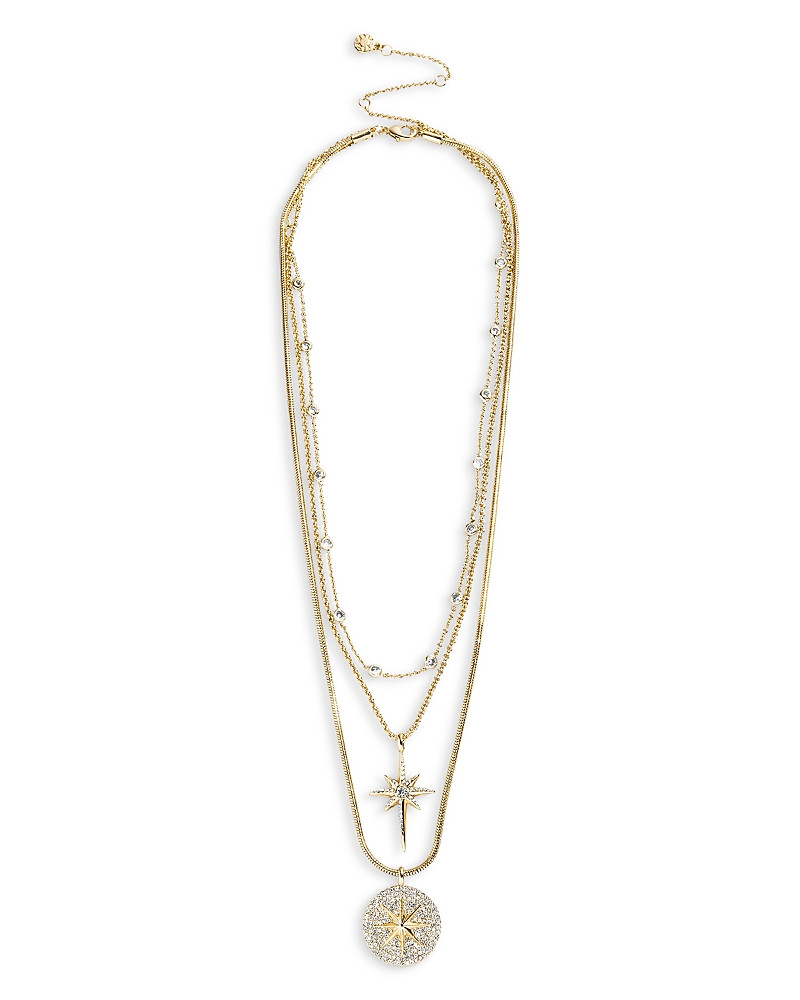 Baublebar Lyra Crystal Celestial Layered Pendant Necklace, 17-20 | Bloomingdale's (US)