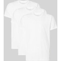 Calvin Klein Men's 3 Pack Crewneck T-Shirts - White - M | Coggles (Global)