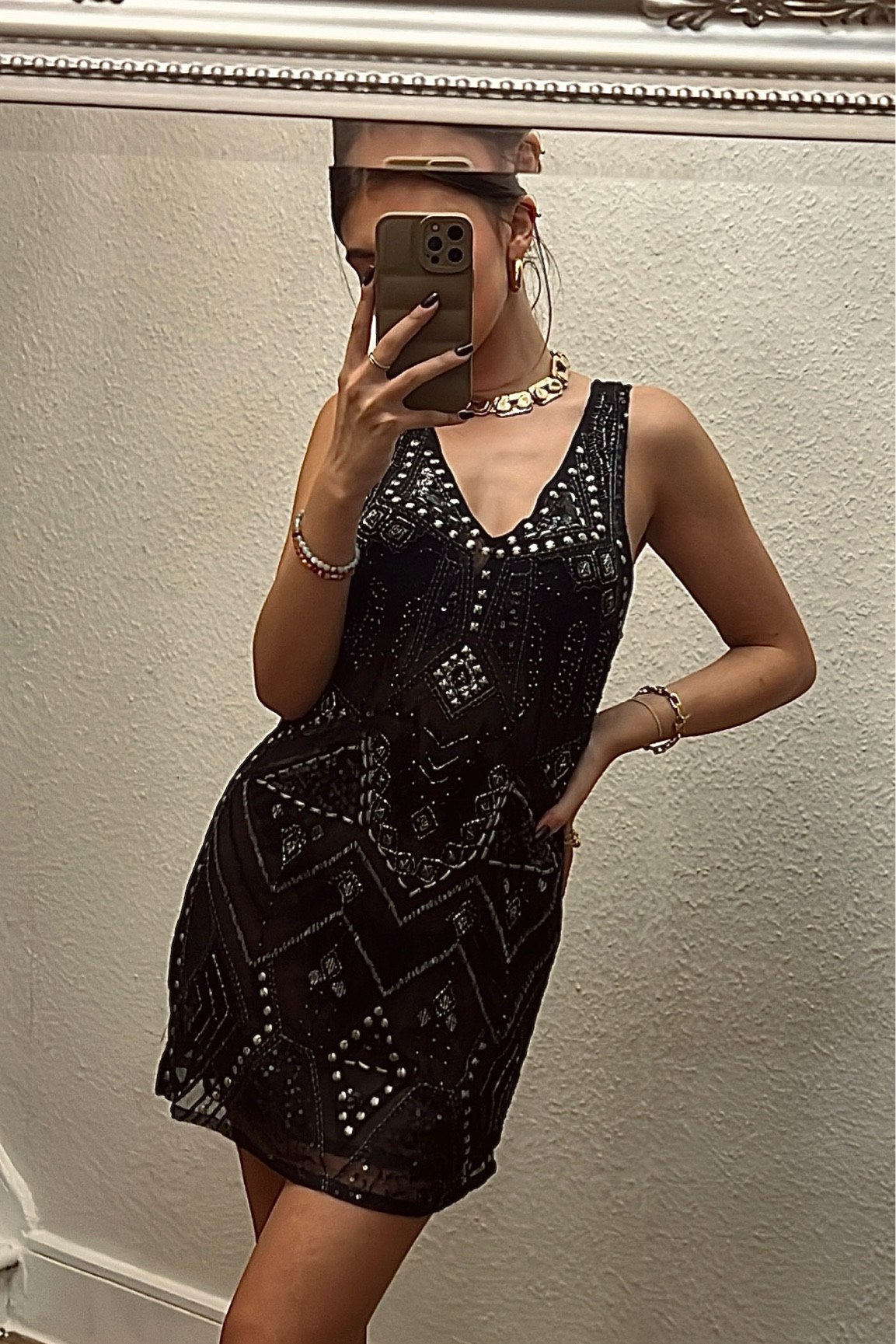 LBD, superdry dress, Christmas party, mini dresss