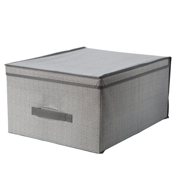 Simplify Jumbo Storage Box in Grey - Walmart.com | Walmart (US)
