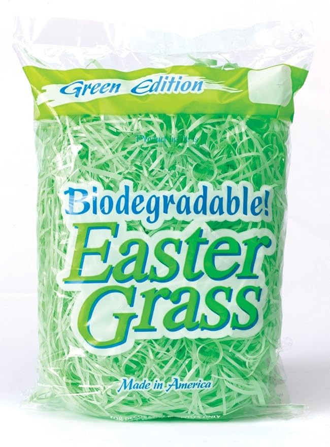 R.J. Rabbit Premium Biodegradable Pastel Green Easter Grass 2 oz #1297CA | Amazon (US)