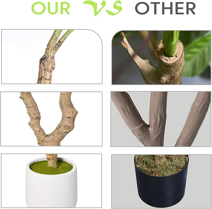 Artificial Olive Tree with White Pot - Faux Olive Tree for Home Decor, Tall Artificial Plants Ind... | Amazon (US)