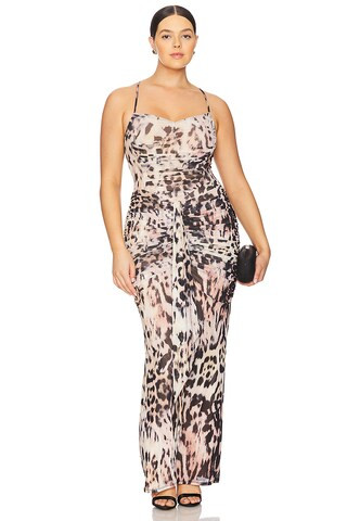 Azula Dress in Warm Leopard | Revolve Clothing (Global)