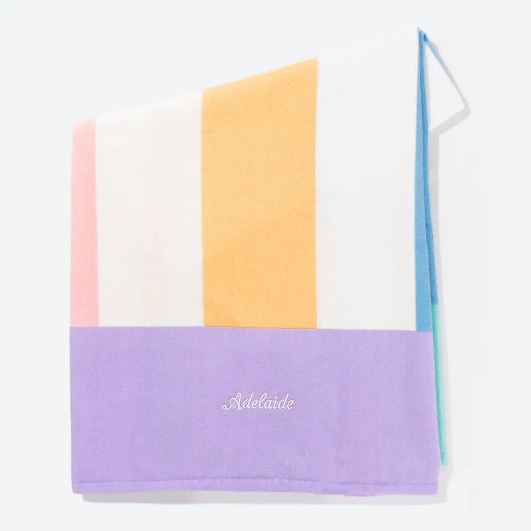 Monogrammed Kids Beach Towel | Marleylilly