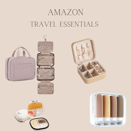 Amazon Travel Essentials // Toiletries// pill organizer // jewelry bag 

#LTKBeauty #LTKFindsUnder50 #LTKTravel