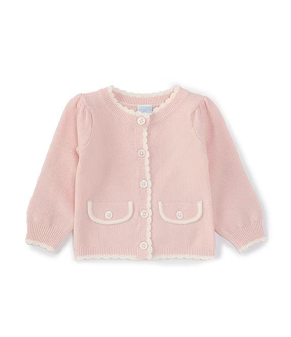 Edgehill Collectionx The Broke Brooke Baby Girls 3-24 Months Grace Seed Stich Sweater Cardigan | Dillard's
