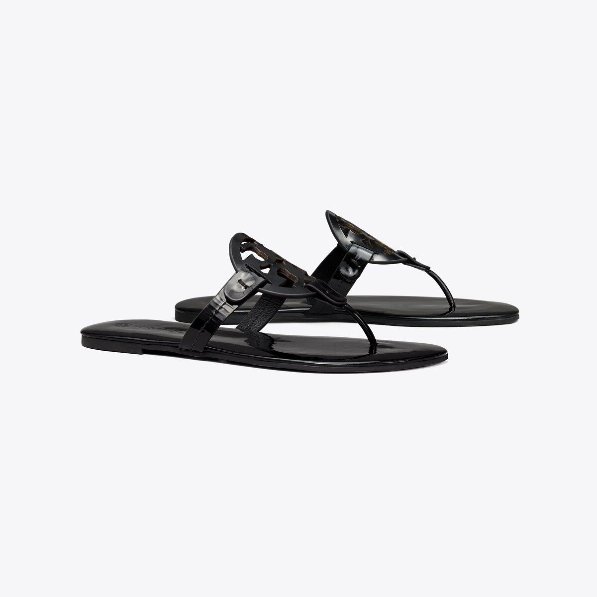 Miller Soft Sandal, Patent Leather, Narrow | Tory Burch (US)