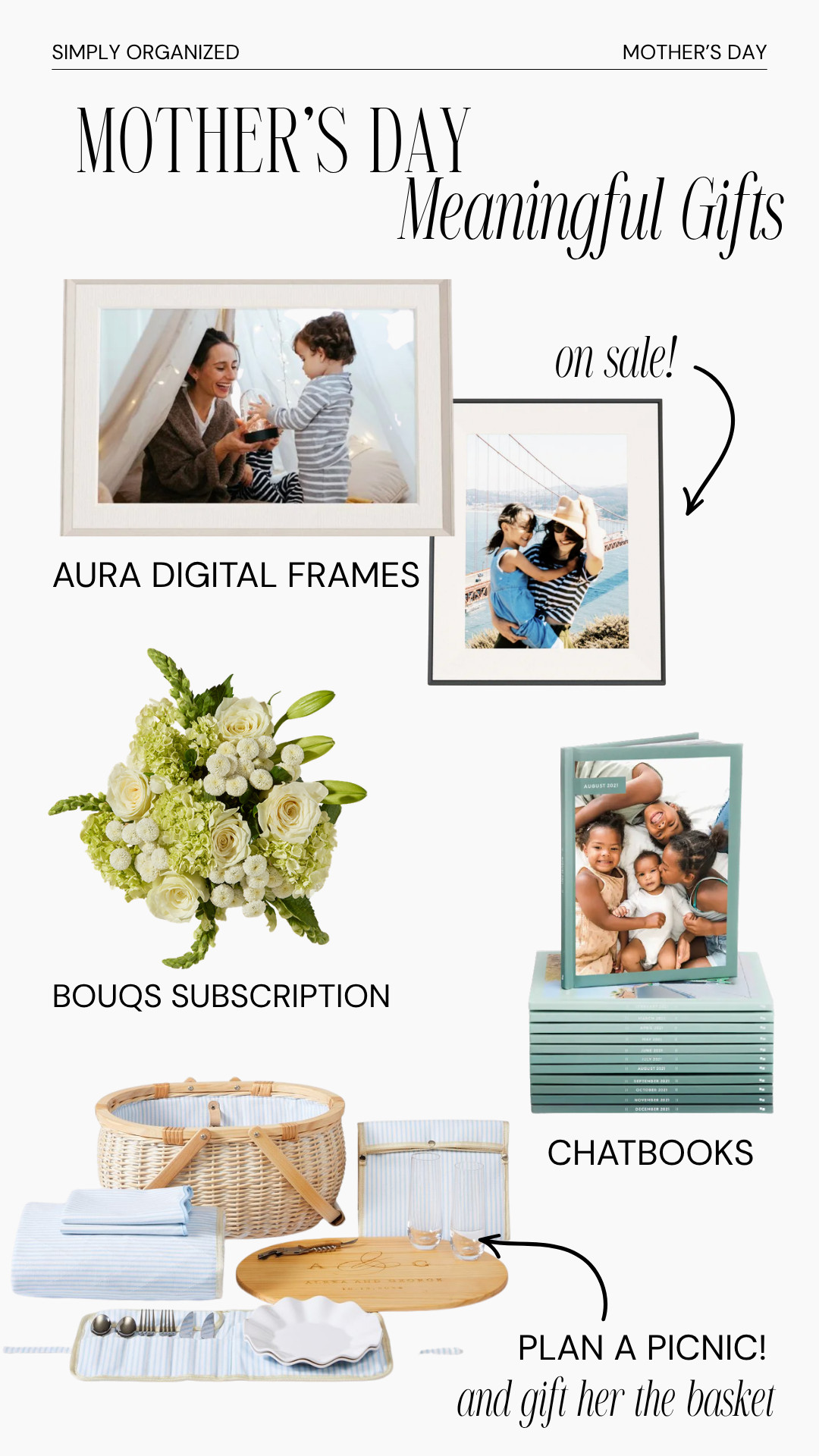 As a professional organizer, I see first-hand the gifts that are never opened and end up in a drawer or closet. This Mother's Day consider meaningful gifts mom actually wants and will be totally wow'd by! I have a blog post going live Monday morning with lots of ideas, but here's a few to kick it off! 

 

#LTKMothersDay #LTKmomlife