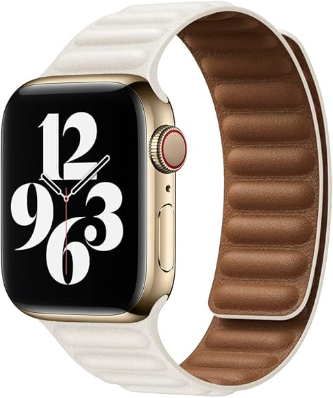 Fleshy Leaf Compatible with Apple Watch Band 45mm 44mm 42mm 41mm 40mm 38mm - Enhanced Adjustable ... | Amazon (CA)