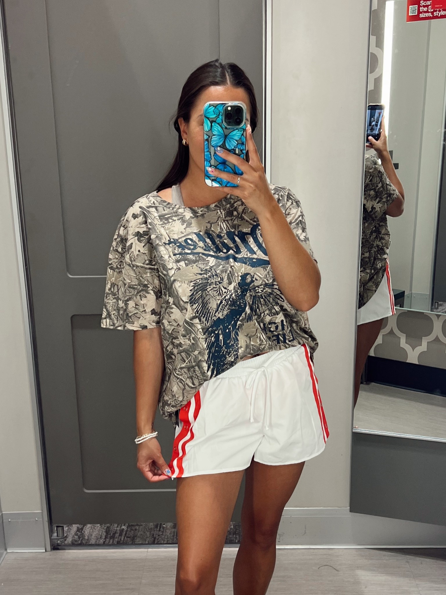 New arrivals from target - loved these y2k button up shorts 

#LTKActive #LTKFindsUnder50 #LTKStyleTip