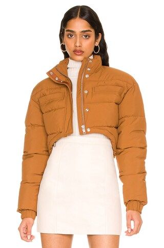 h:ours Haven Jacket in Brown from Revolve.com | Revolve Clothing (Global)
