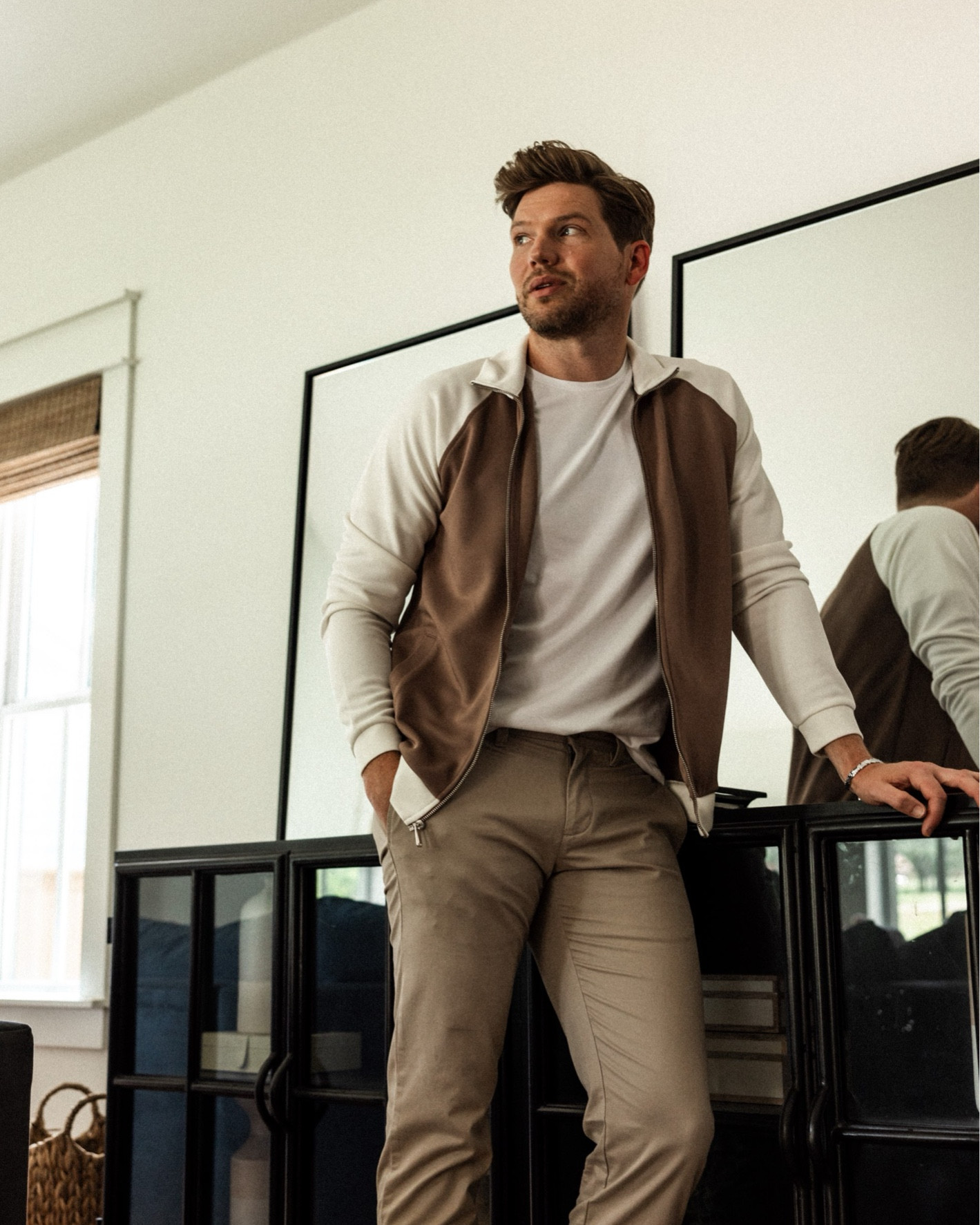 Light jackets are a must for fall outfits. Right now is the time to pull out the lightweight layers. 
This pique style jacket from Nordstrom  has the styling of a classic track jacket but more elevated fabric. Fit is true. 

#LTKfindsunder100 #LTKmens #LTKSeasonal