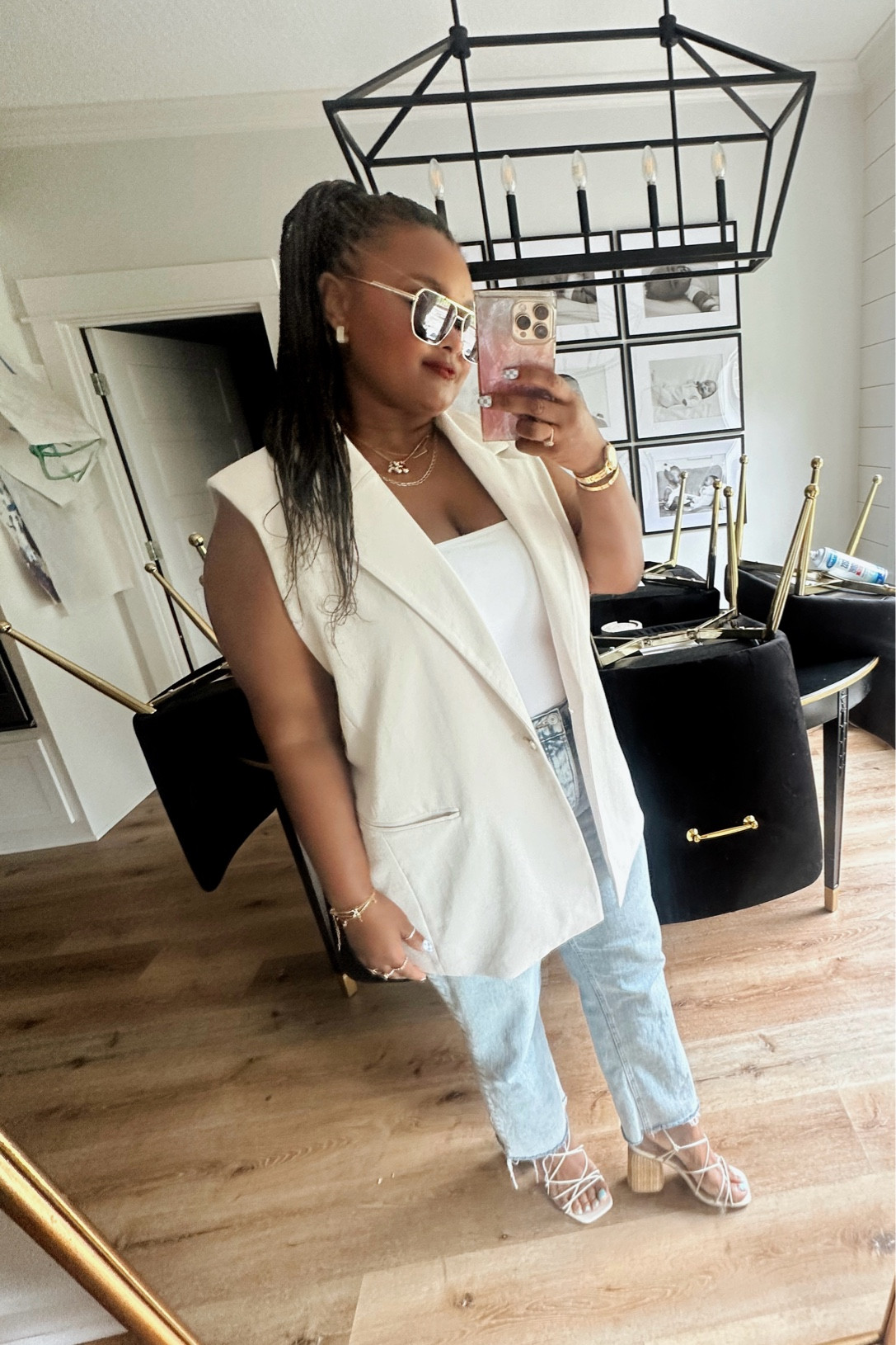 my outfit for mother’s day. this is the best photo i got and i was kinda sad bc i thought i looked so cuteeee! 

#LTKPlusSize #LTKShoeCrush #LTKxMadewell