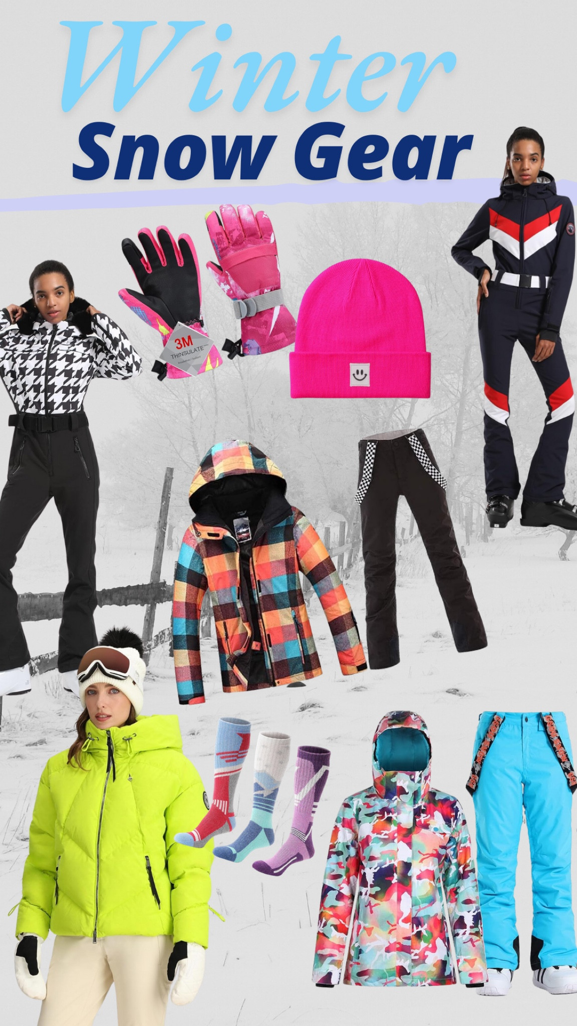 Why not look good while freezing 😁 snow outfits for all

#LTKActive #LTKFitness #LTKSeasonal