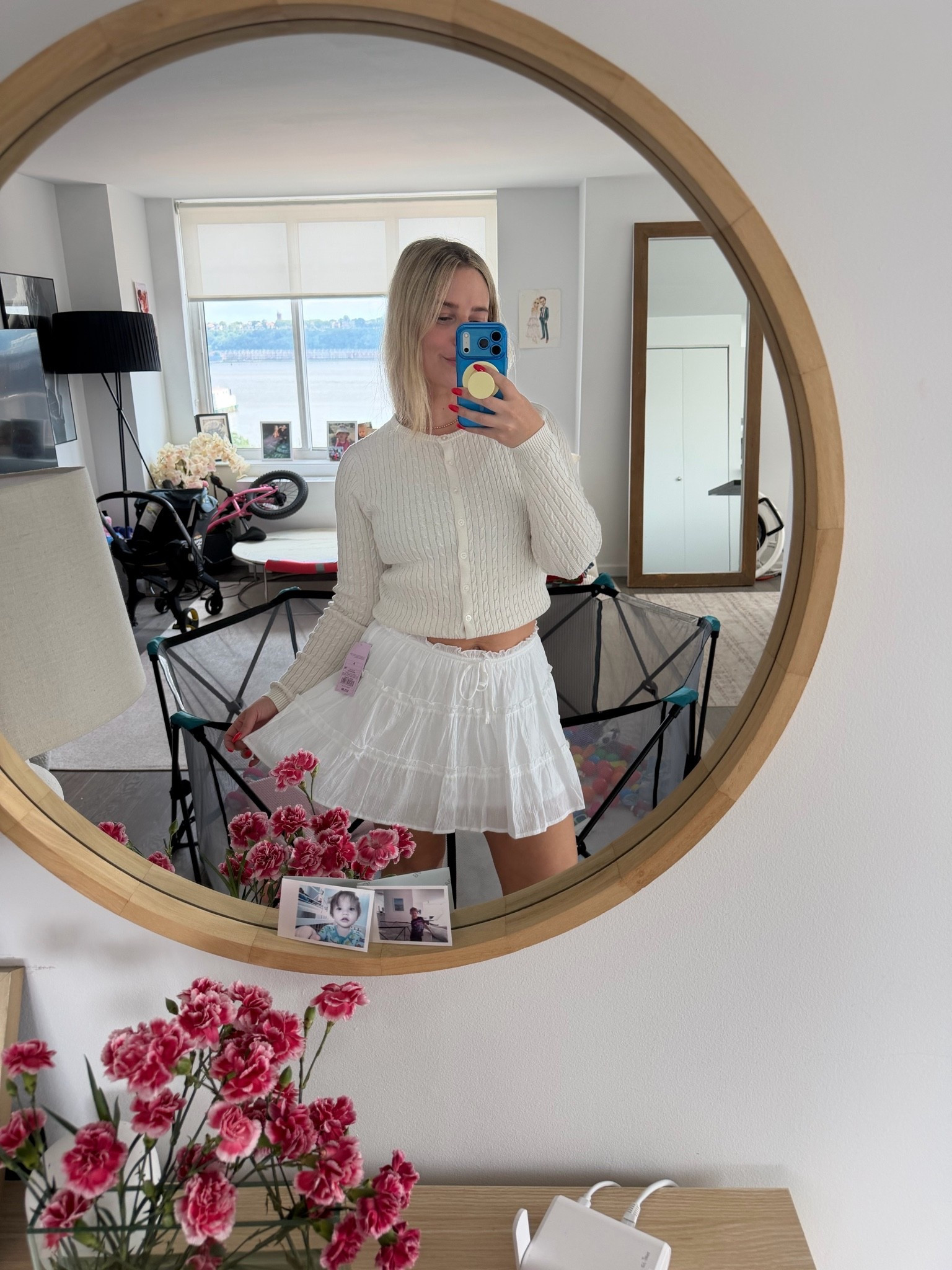 The skirt is giving love shack fancy vibes for $25 — daily edit cover from Found by Em