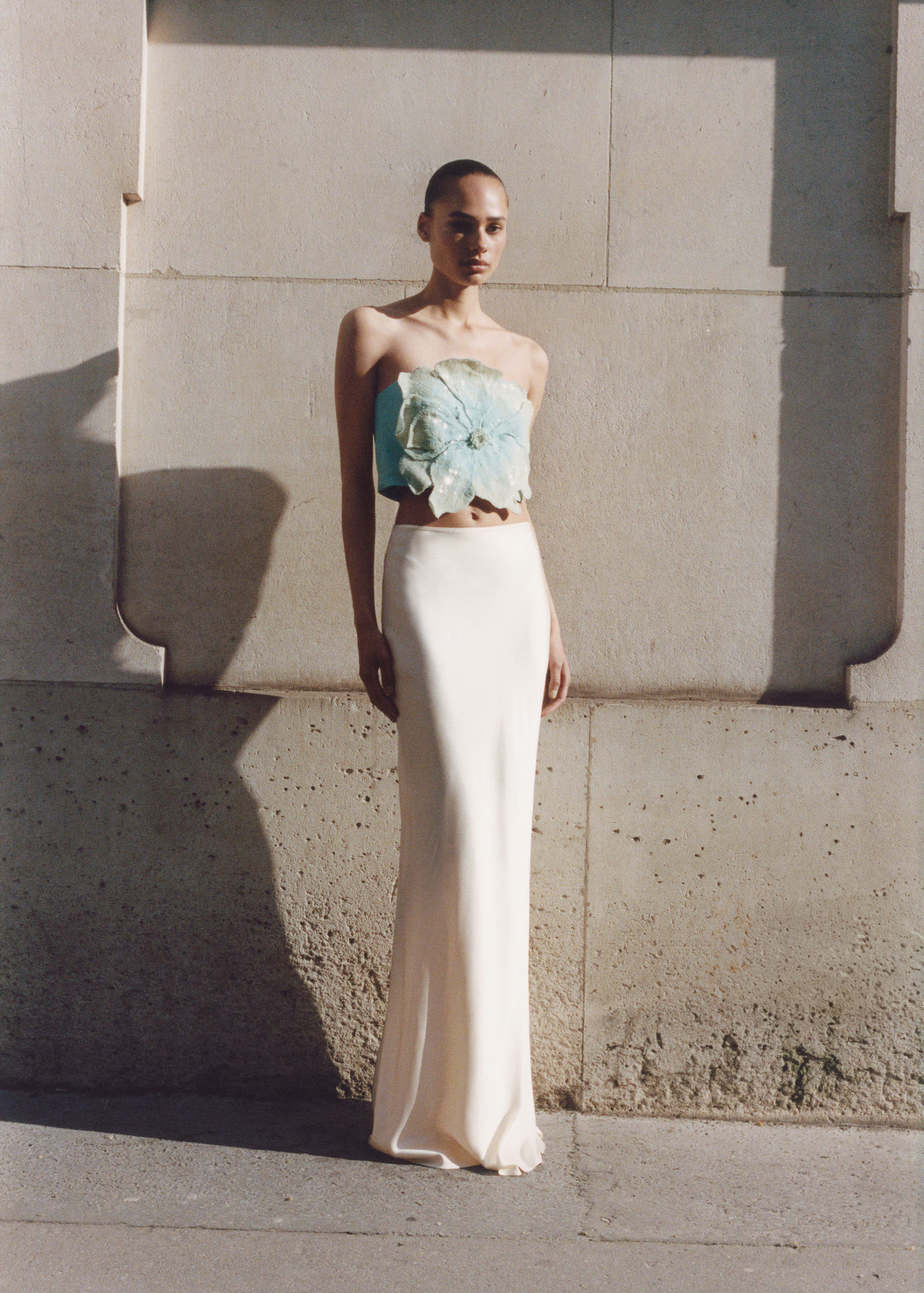 Satinierter Maxirock - Damen | MANGO Österreich | Mango EU