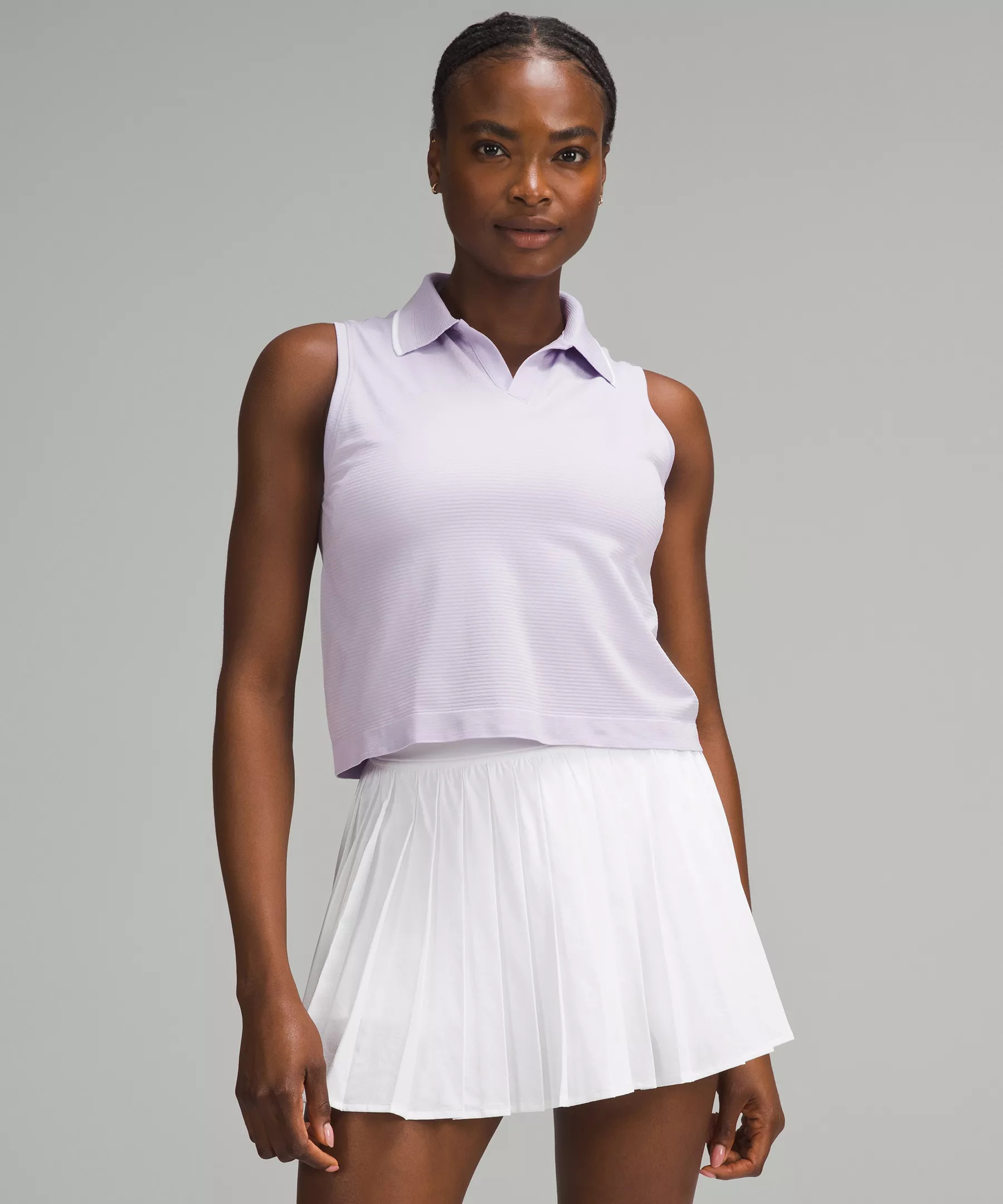 Swiftly Tech Sleeveless Polo Shirt | lululemon (CA)