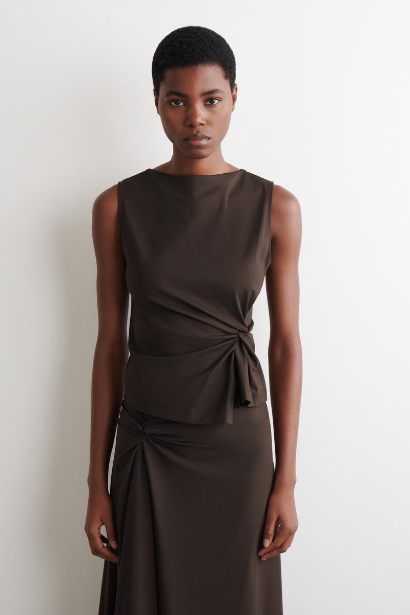 Oberteil Aus Jersey Mit Twist-Detail | COS (EU)