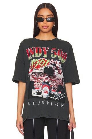 Philcos Indy 500 1991 Champion Oversized Tee in Black Pigment from Revolve.com | Revolve Clothing (Global)