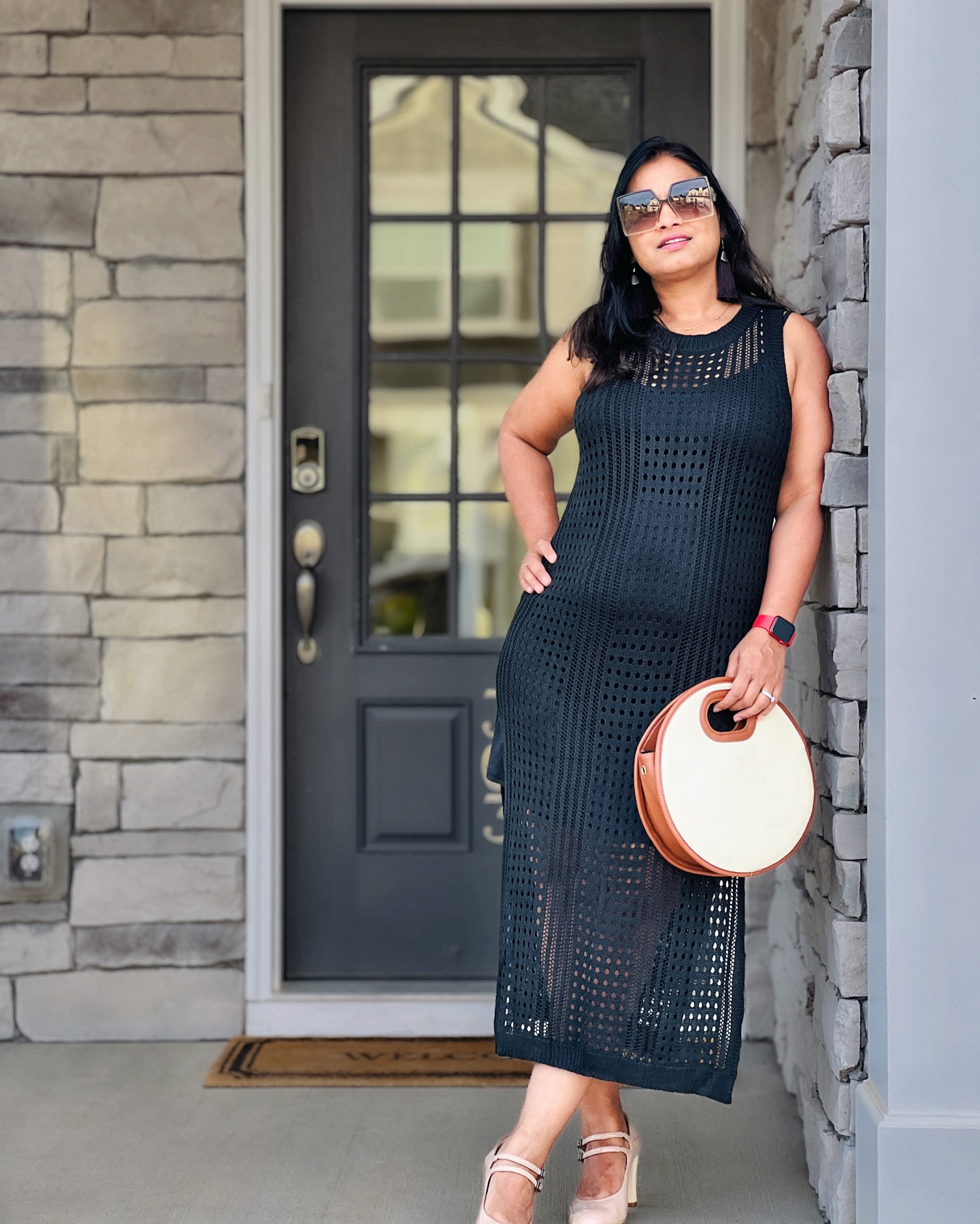 shermie Women's Crochet Swimsuit Cover Up Sleeveless Side Slit Long Beach Dress

#LTKSeasonal #LTKsalealert #LTKswim