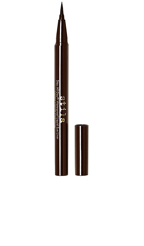 Stila Stay All Day Liquid Eyeliner in Dark Brown. | Revolve Clothing (Global)
