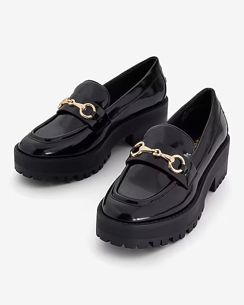 Horsebit Platform Loafers | Express