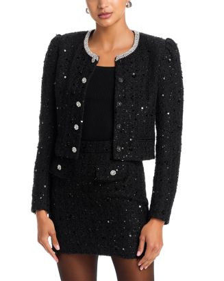 Generation Love Chiara Embellished Tweed Jacket    | Bloomingdale's NEW & NOW Holiday Parties Wom... | Bloomingdale's (US)