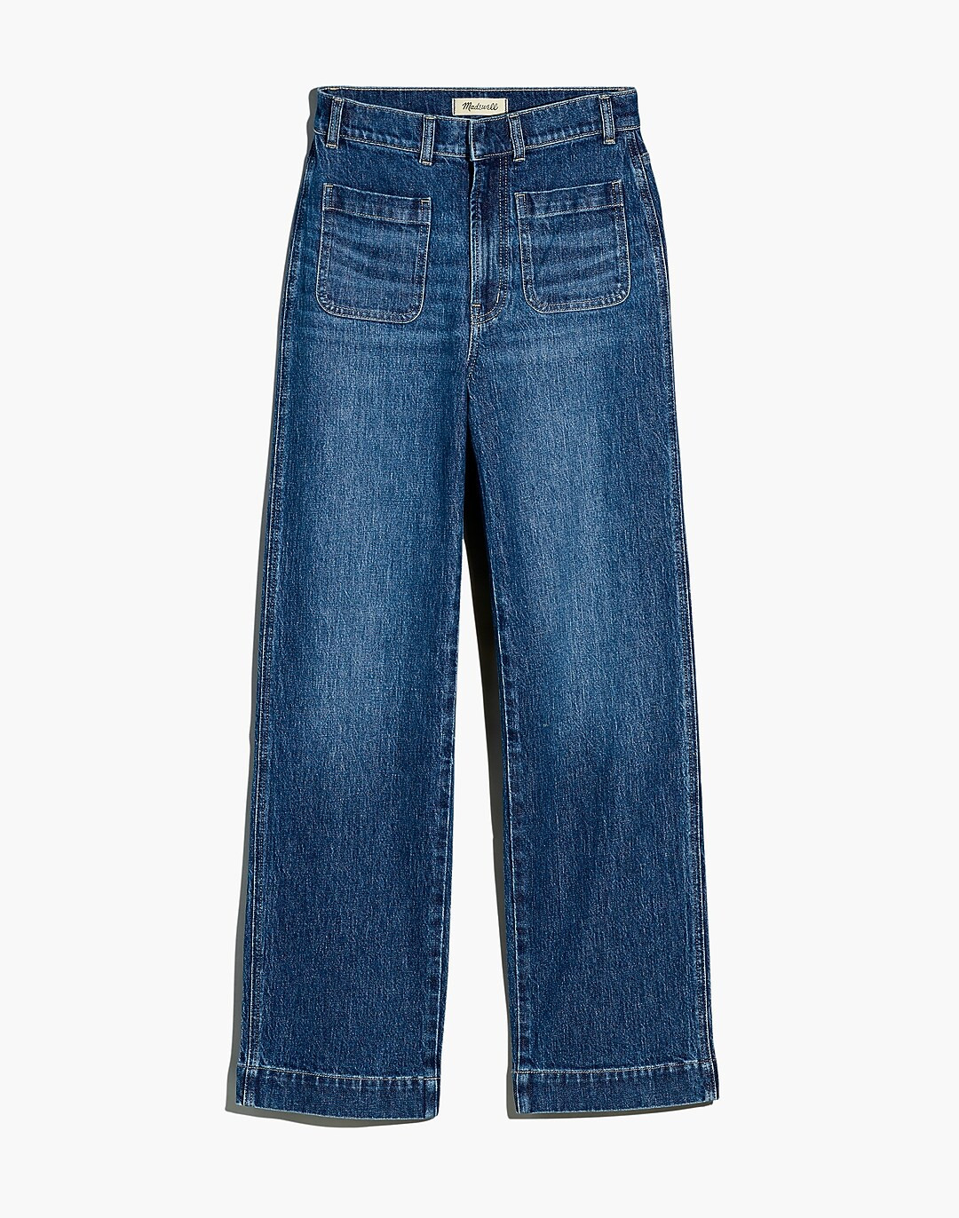 The Perfect Vintage Wide-Leg Jean in Keller Wash: Pocket Edition | Madewell