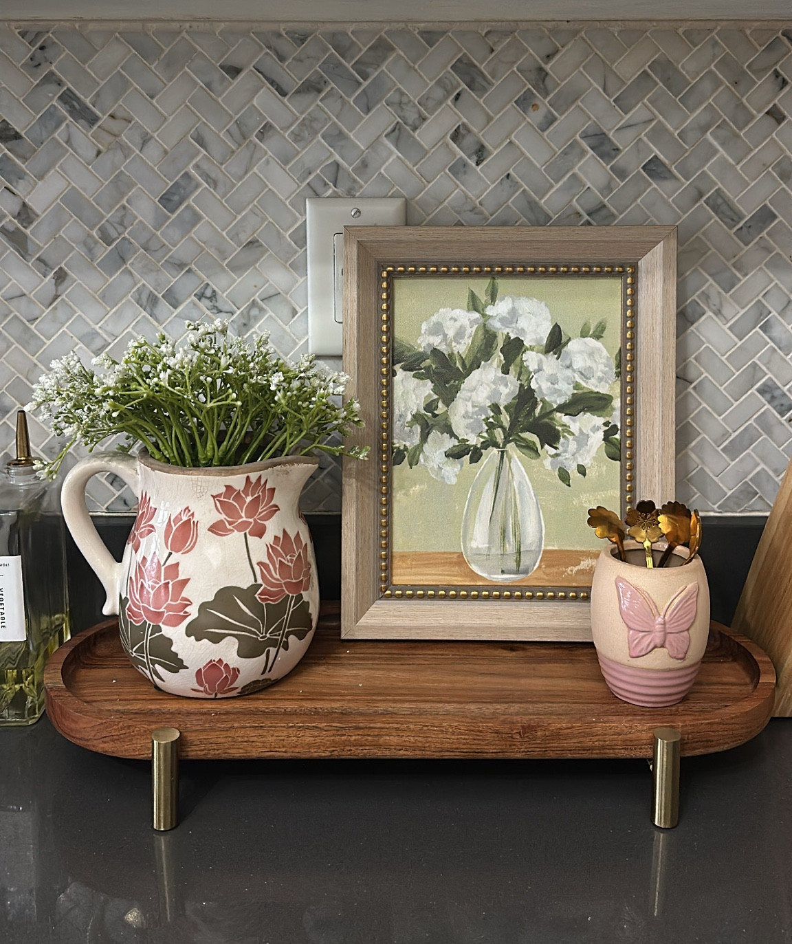 Kitchen countertop styling. Home decor ideas. Michael’s spring decor.

#LTKSeasonal #LTKFindsUnder50 #LTKHome