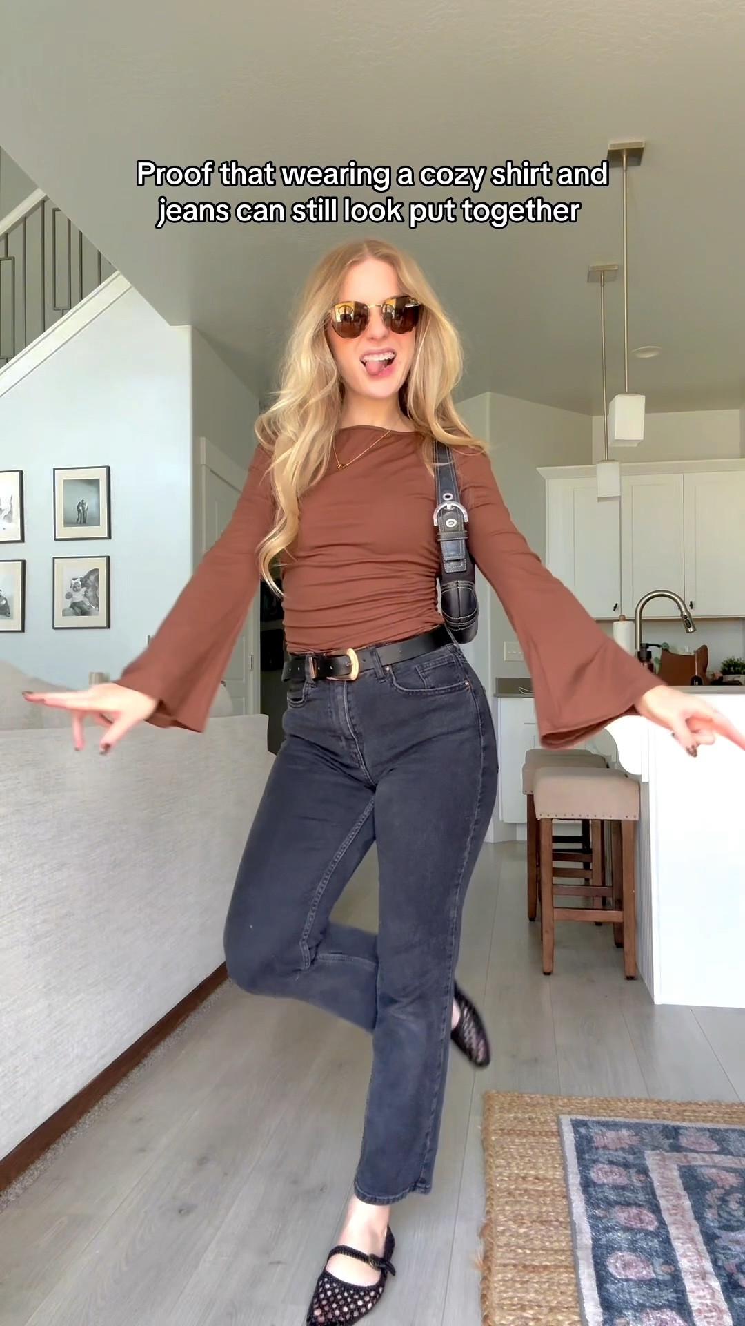 Okay maybe Cider is my new go to bc everything is so affordable and chic!! 
I’m 5’1/ 115lb wearing size small for shirt 🤎

I got these pants at H&M like 3 years ago. Found a similar pair! Wearing a US 6

The winter coat is from Express (I got it like 6 years ago) but they have a really similar one. AND ITS ON SALE 🥳

(Purse is thrifted vintage coach- sorry!)

#LTKPetite #LTKFindsUnder50 #LTKootd