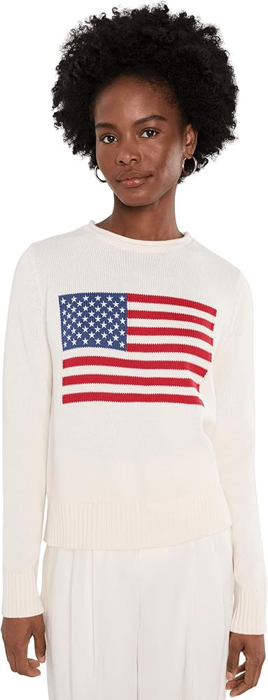 Vineyard Vines Women's Katie Cotton Americana Rollneck Sweater | Amazon (US)