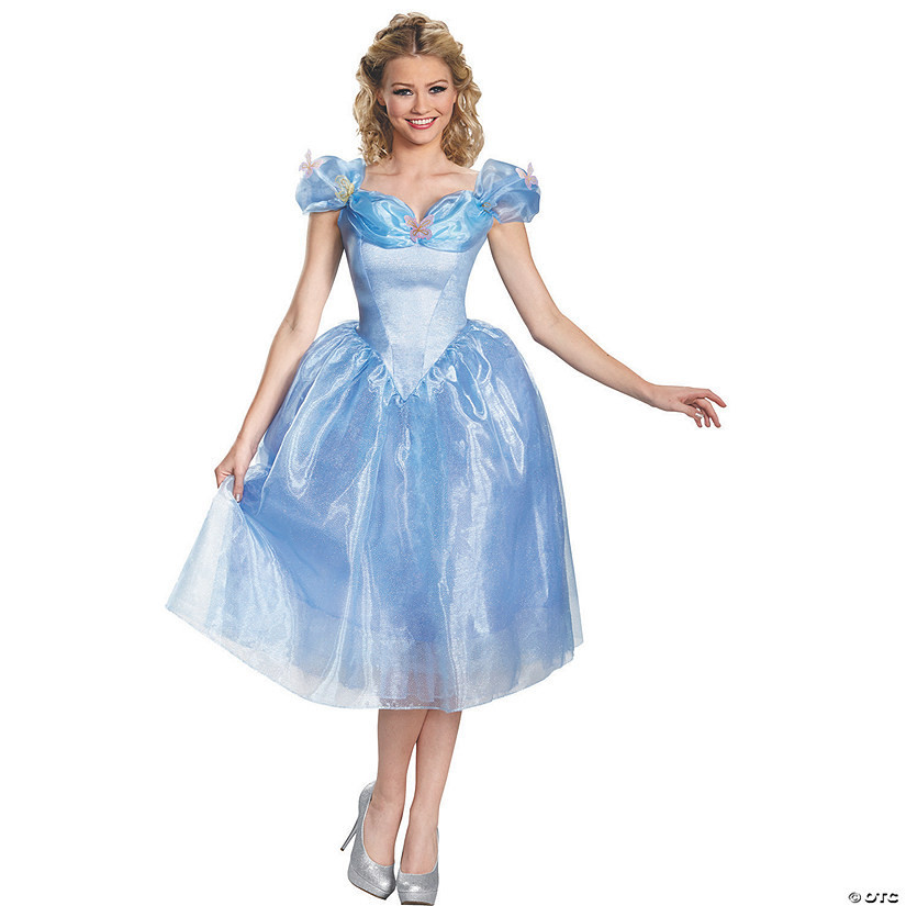 Extra Small Women's Deluxe Cinderella Movie Costume - Extra Small | Oriental Trading Company