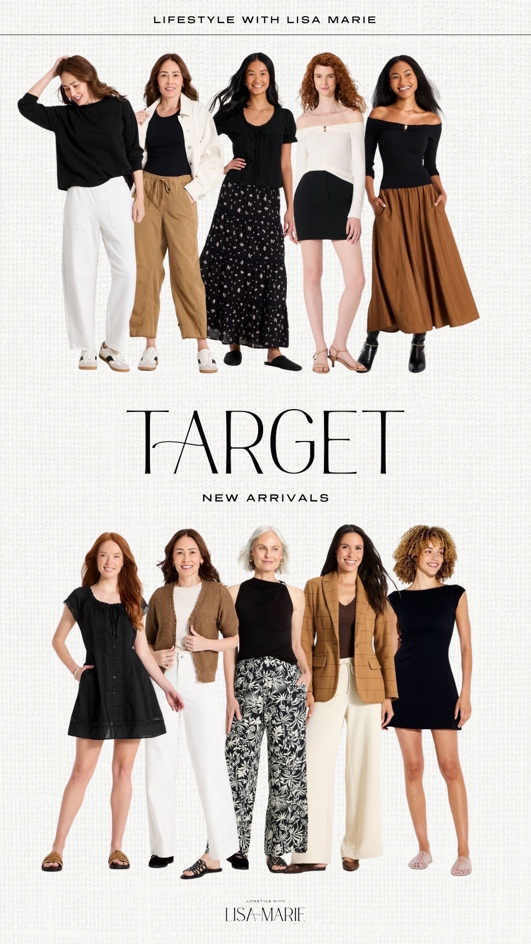 Target new arrivals! Elevated casual outfits for fall. Business casual blazers and trousers. Off the shoulder tops. Mini, midi and maxi dresses. Floral print skirts and pants. Black dresses. Neutral fall outfits. Fall cardigans and jackets.

#LTKootd #LTKPetite #LTKSeasonal