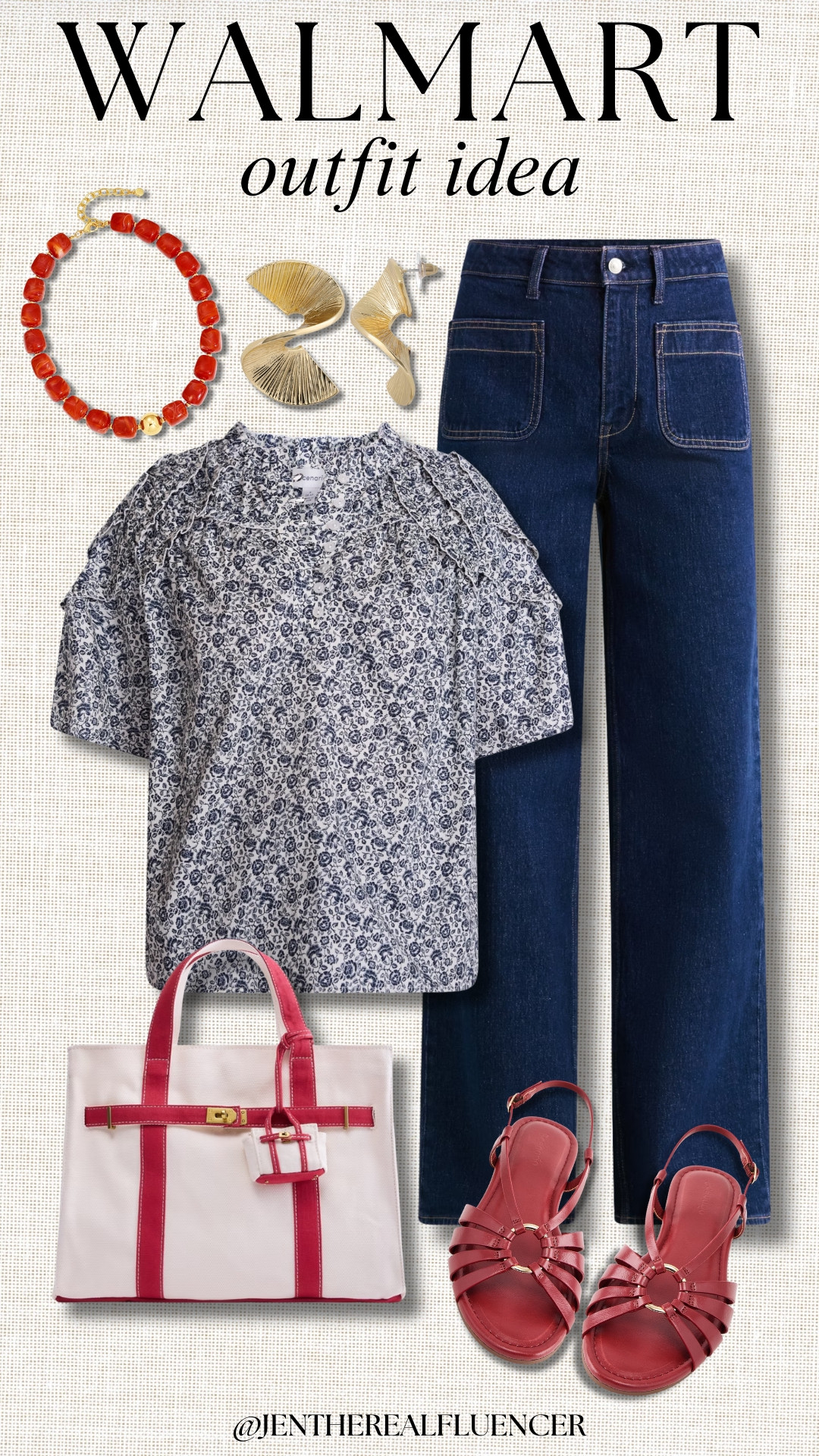 Walmart New Arrivals🍂

Square Red Bead Chunky Necklace, JESSICA SIMPSON  Gold Abstract Fan Earrings, SCENARIO Porcelain Beige Gathered Cotton Voile Top (2 colors, size XS-XXXL), FREE ASSEMBLY Obsidian Wash Larchmont High Rise Patch Pocket Jeans (2 colors, 3 inseams, size 0-28W) 

 #LTKootd #LTKWorkwear #LTKTravel