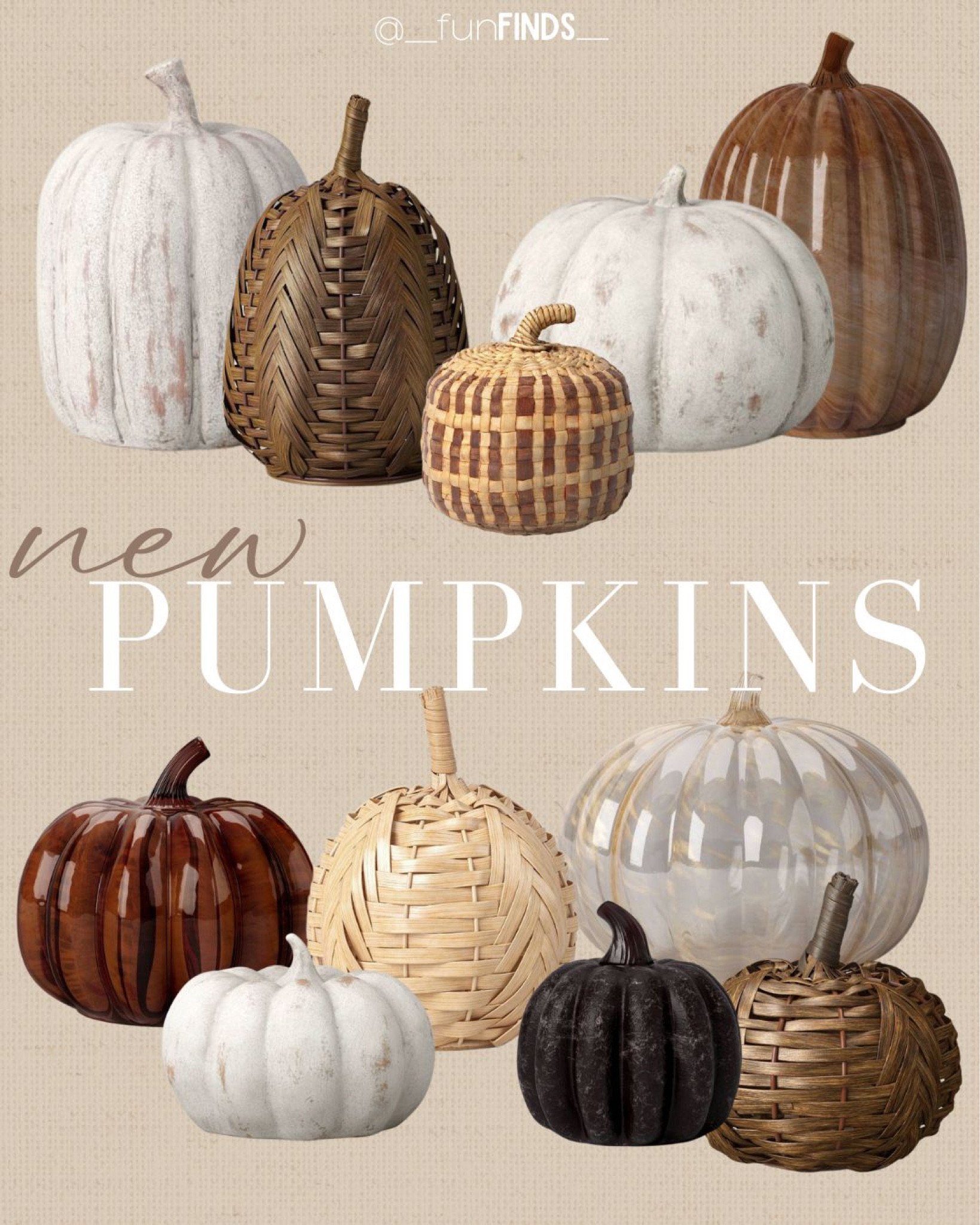 ✨𝙉𝙀𝙒✨ Fall Pumpkins at Target! 🎯❤️
Fall pumpkins decor home

#LTKstyletip #LTKhome #LTKSeasonal