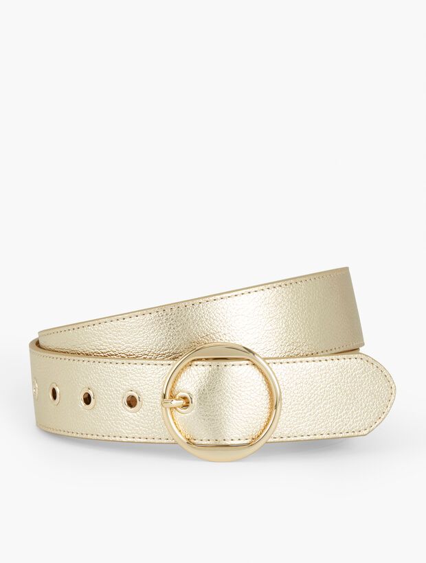 Nappa Leather Belt | Talbots