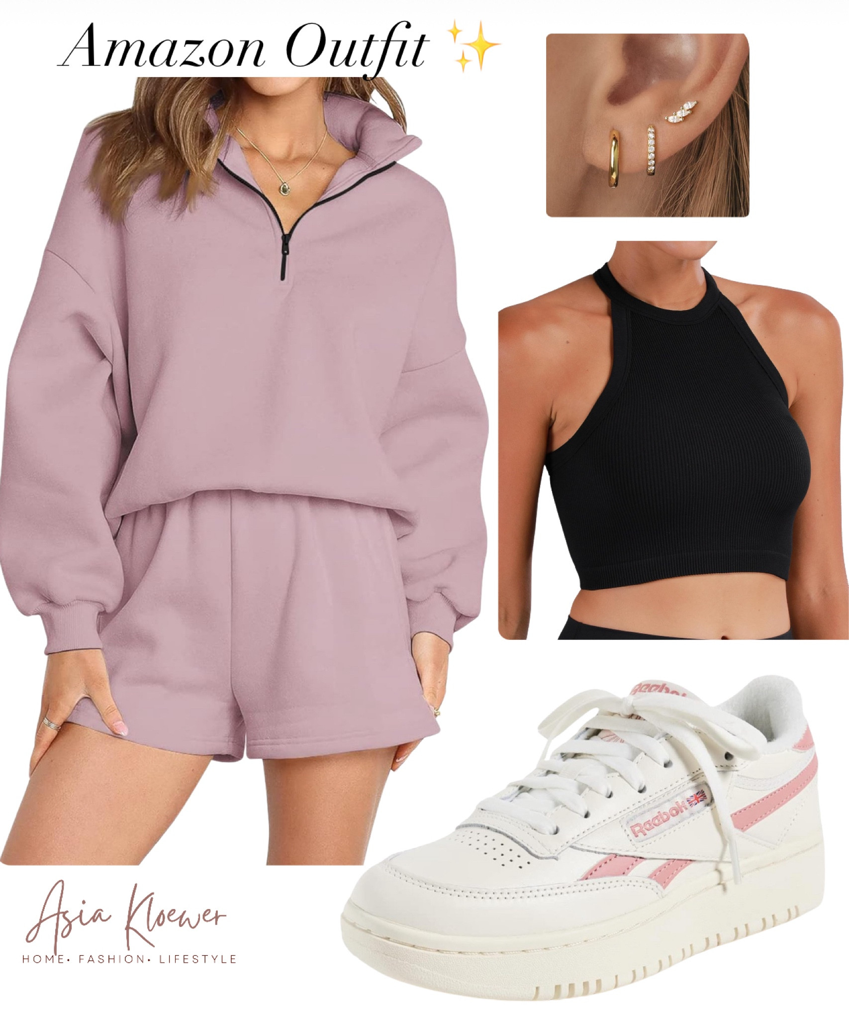 Amazon two piece set ✨
#amazonset #loungeoutfit #checkered #checkeredset #summeroutfit #vacation #twopieceset #postpartum #activewear #athleticwear #amazonfinds

#LTKStyleTip #LTKFindsUnder50 #LTKMidsize