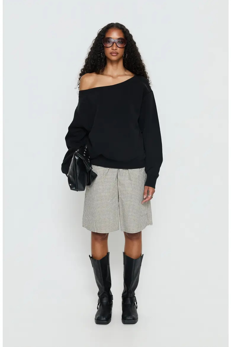 Wellness One-Shoulder Sweatshirt (Women) | Nordstrom | Nordstrom