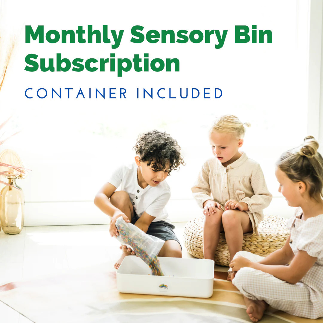 Monthly Sensory Bin Subscription - Container Included | Mama of Joy Sensory Play