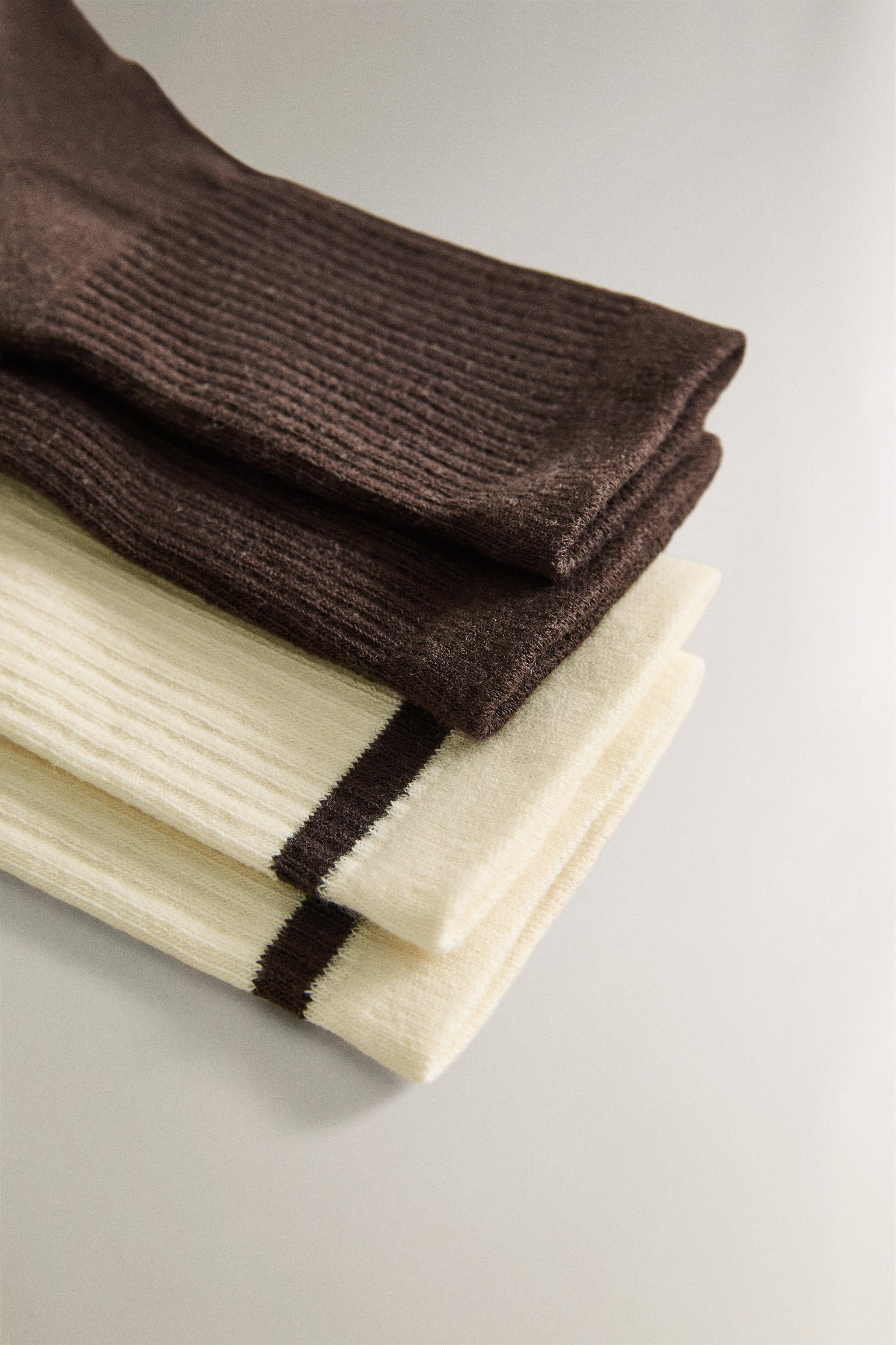 COTTON SOCKS SET (SET OF 2) | Zara Canada