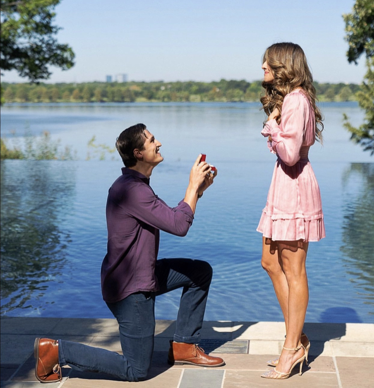 The perfect surprise engagement dress💍💗 I’ve worn this dress again and again for dinner with friends, brunch, and so many events! It’s a must have! Bonus, it’s on sale right now! 

#LTKBeauty #LTKWedding #LTKSummerSales