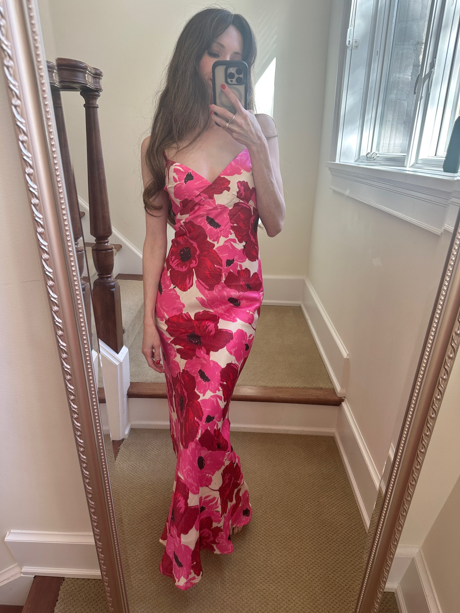 Beautiful floral slip dress with adjustable straps 🌹🌹 tts 

#LTKparties #LTKSeasonal #LTKfindsunder50