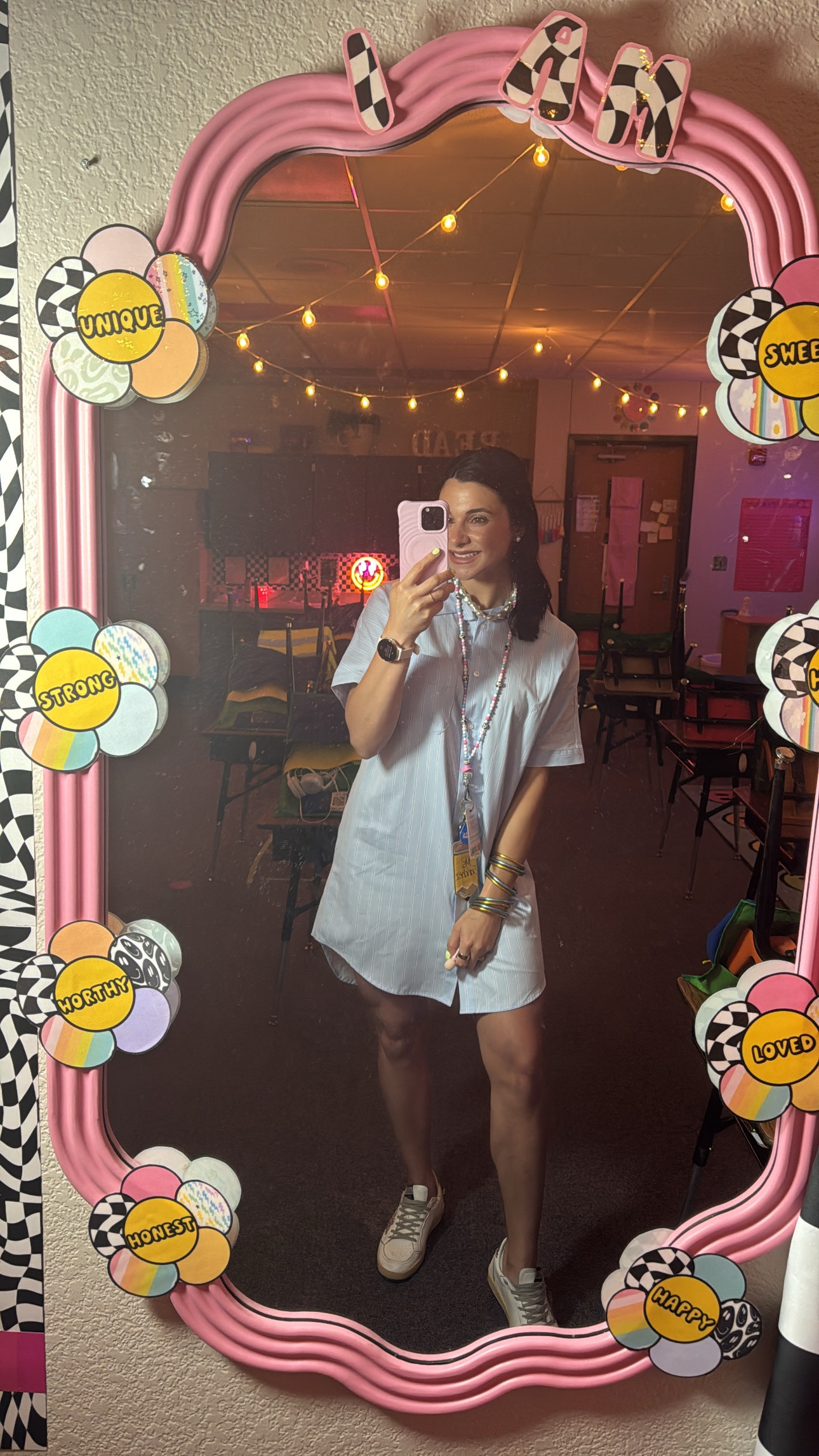 Ready to teach and inspire! 📚✨ Embracing comfort and style this Tuesday with this cute dress and comfy shoes—because every day is a chance to make a difference! 🌟 



#teacherstyle #ootd #tuesdayvibes #teacherlife #teacherootd #teacherofinstagram #teachergram #targetfit #teacherappreciationweek