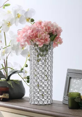 Elegant Designs Elipse Crystal Decorative Vase | Belk